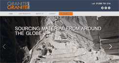 Desktop Screenshot of granitegraniteltd.co.uk